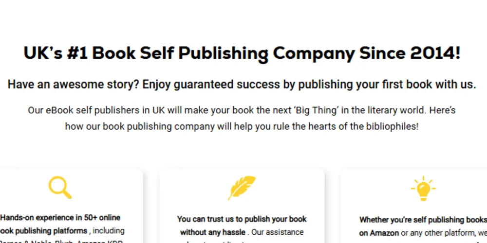 Self Publishing Book UK